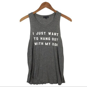 WS704 Fifth Sun Hang With my Dog Muscle Shirt M